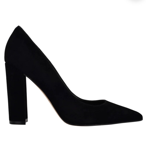 Marc Fisher Shoes - ABILENE BLOCK HEEL POINTY TOE PUMP